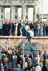 Brandenburg Gate, Berlin Wall, November 9, 1989