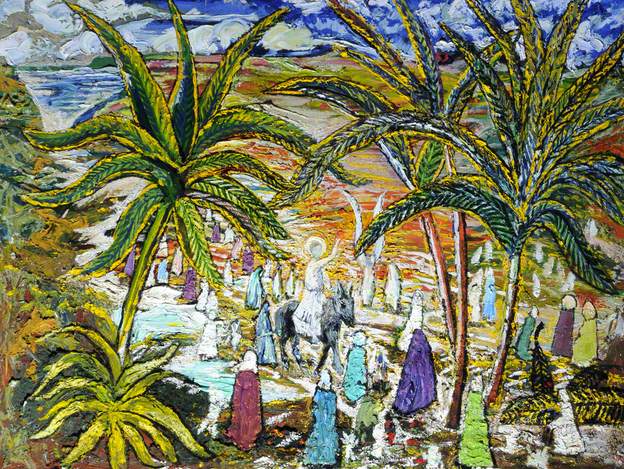 "Palm Sunday", Sir Francis Ferdinand Maurice Cook, 1967, Sir Francis Cook Gallery